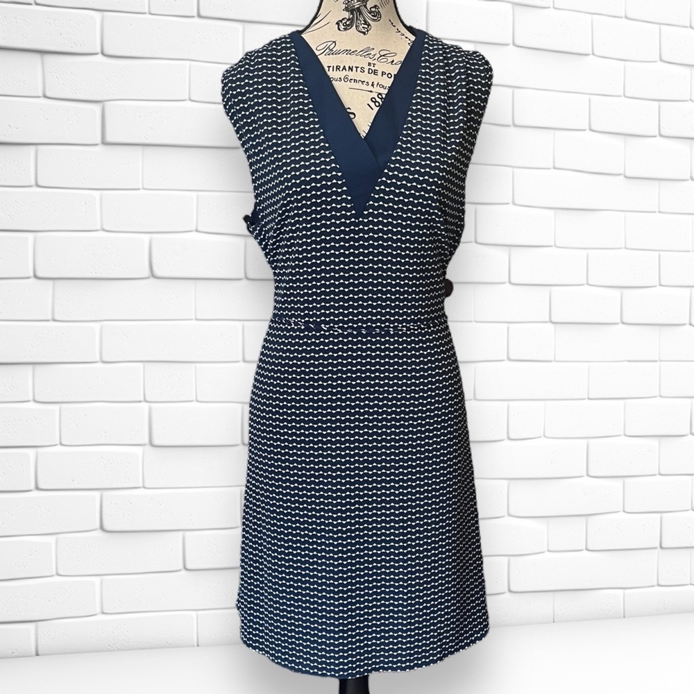 RW & Co Sleeveless Navy Dress Size Large